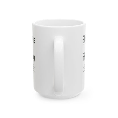 Jesus Is King Ceramic Mug