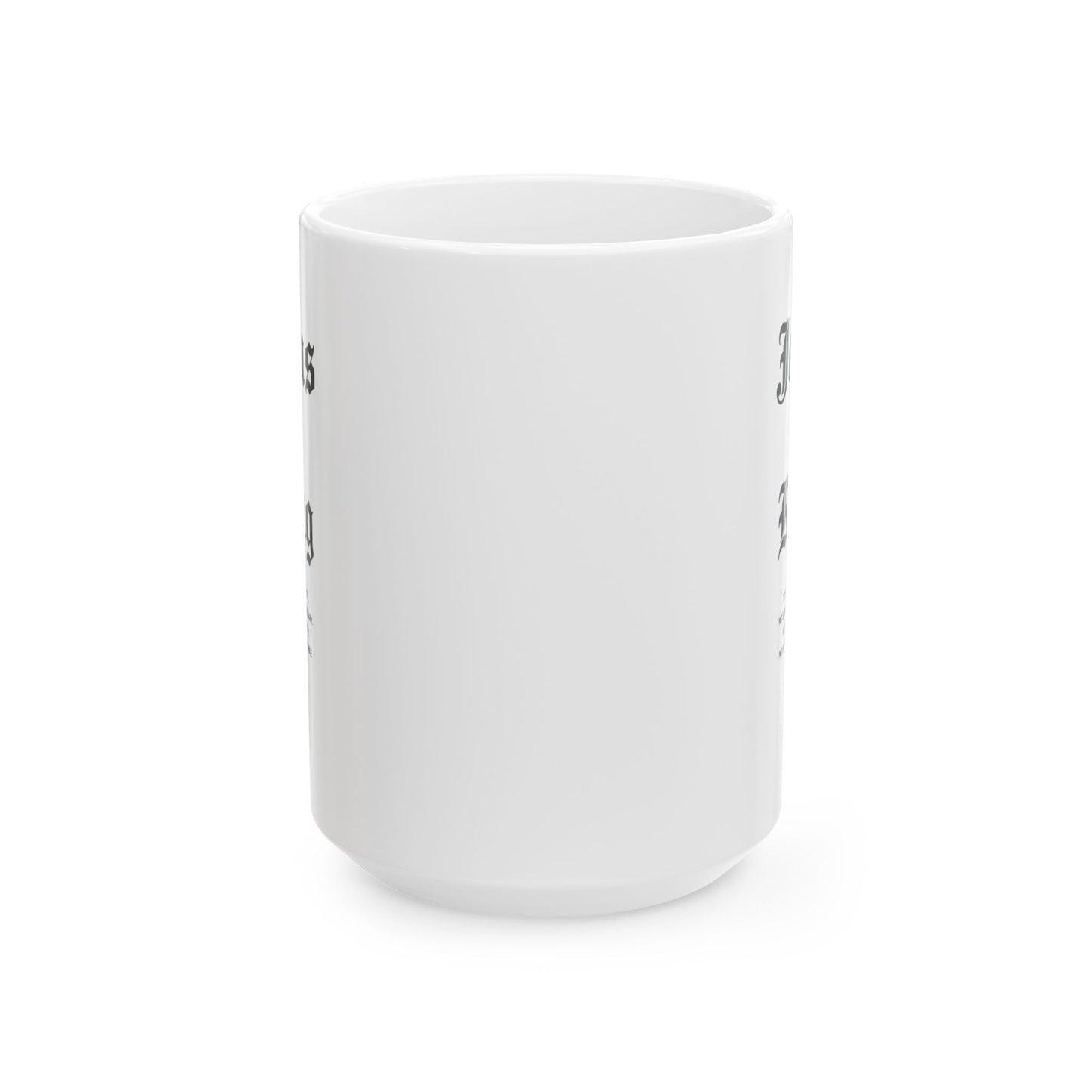Jesus Is King Ceramic Mug