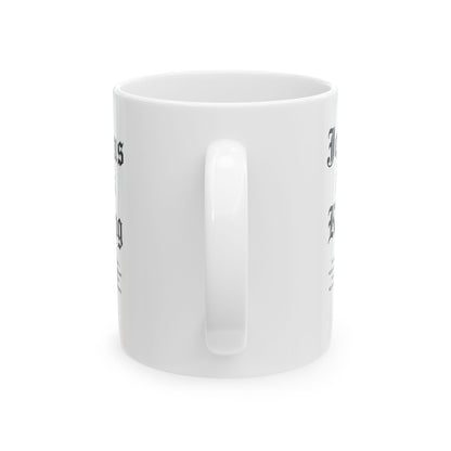 Jesus Is King Ceramic Mug