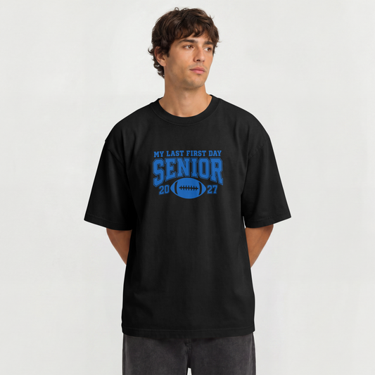My Last First Day Senior Football Apparel